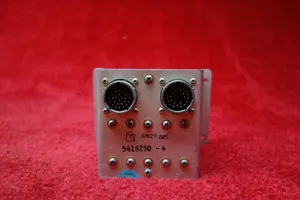 Gates Learjet Squat Switch Relay Panel PN 5418242-12, 5418250-4, 5408400